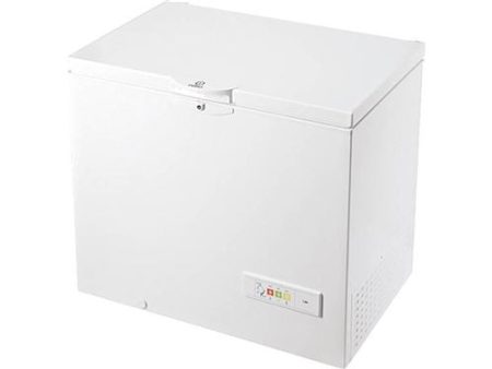 Arca Congeladora Horizontal Indesit OS2A250 | 91,6x101x69,8 cm | 255 L | E | Branco Sale