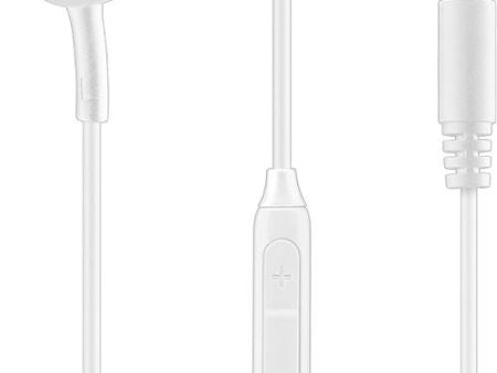 Auriculares Music & Sound Capsule AUCAPSULEMSREMOTEW Branco Discount