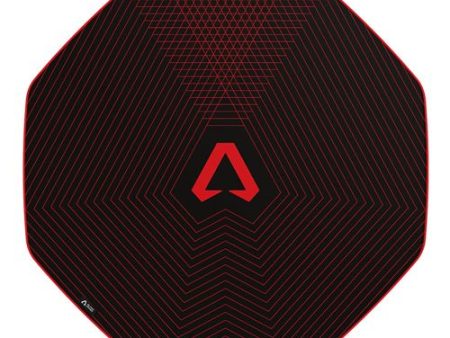 Tapete de Cadeira Alpha Gamer Octan Grid Preto Vermelho on Sale