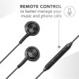 Auriculares Music & Sound Capsule AUCAPSULEMSREMOTEK Preto Online Sale