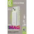 Powerbank Cellularline MAG Lite 5000mAh Branco Online Sale