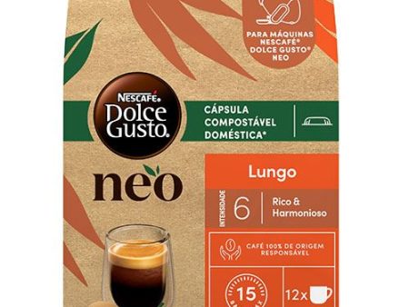 Cápsulas Nescafé Dolce Gusto Neo - Lungo - 12 Unidades Hot on Sale