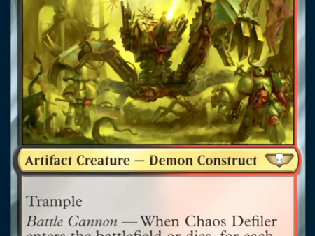 Chaos Defiler [Warhammer 40,000] Cheap