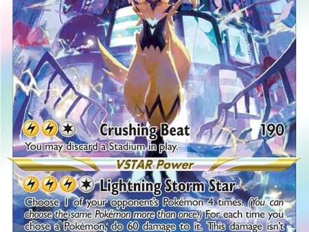 Zeraora VSTAR (GG43 GG70) [Sword & Shield: Crown Zenith] Online