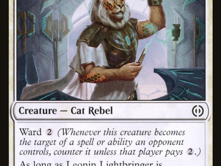 Leonin Lightbringer [Phyrexia: All Will Be One] Cheap