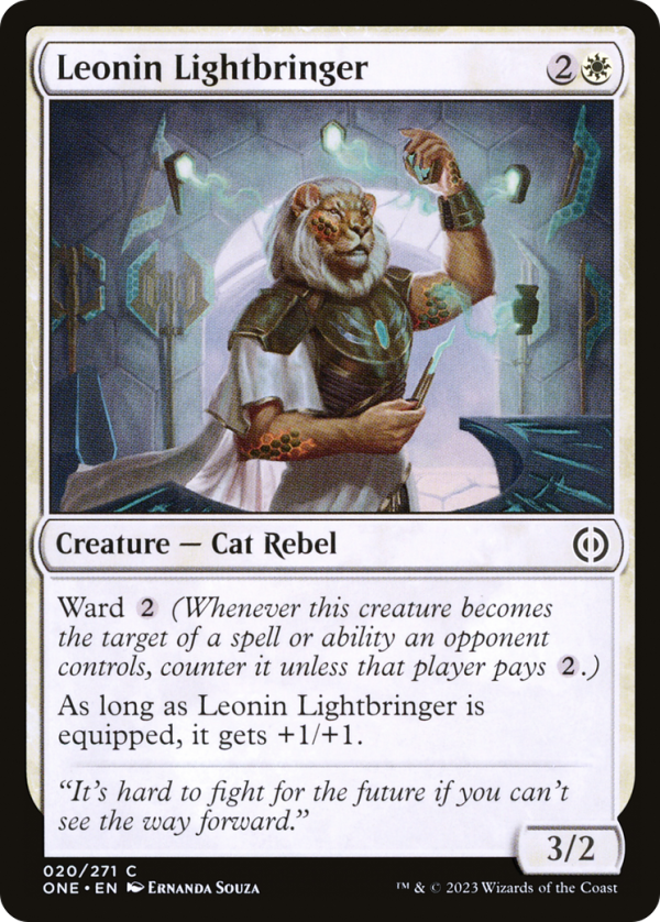 Leonin Lightbringer [Phyrexia: All Will Be One] Cheap