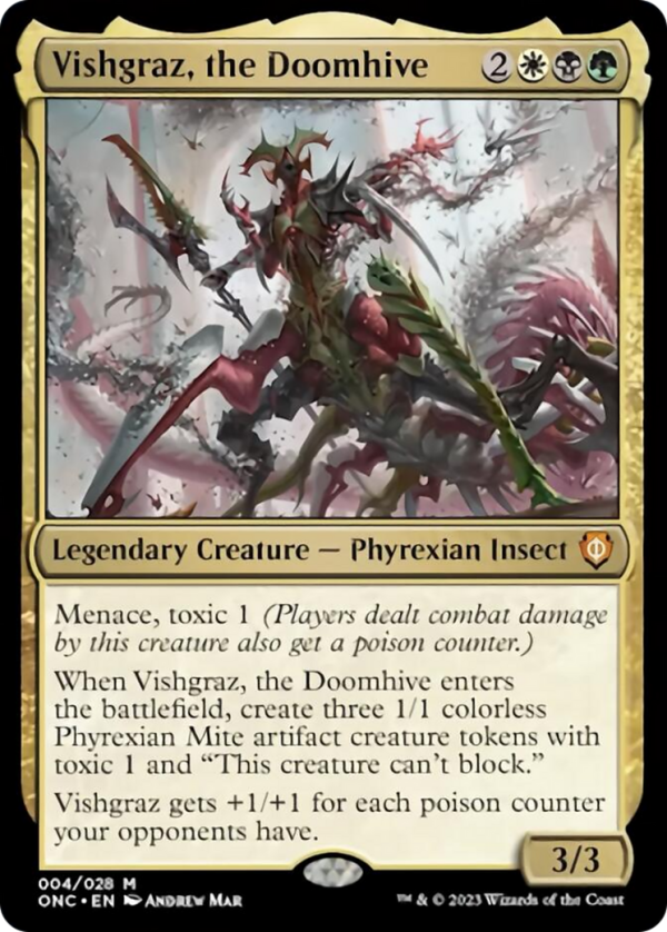 Vishgraz, the Doomhive [Phyrexia: All Will Be One Commander] Online Hot Sale