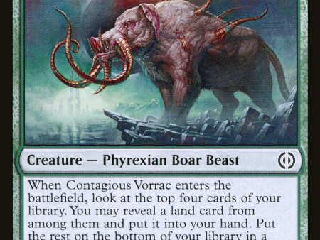 Contagious Vorrac [Phyrexia: All Will Be One] For Discount