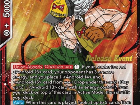 Android 13, Uninvited Guest (Fighter s Ambition Holiday Pack) (BT19-021) [Tournament Promotion Cards] For Sale