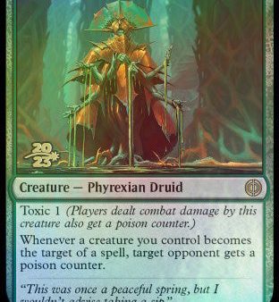 Venerated Rotpriest [Phyrexia: All Will Be One Prerelease Promos] Hot on Sale