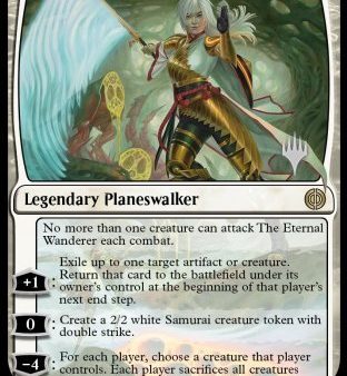 The Eternal Wanderer (Promo Pack) [Phyrexia: All Will Be One Promos] Online Hot Sale