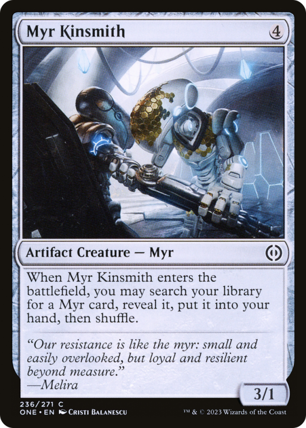 Myr Kinsmith [Phyrexia: All Will Be One] Sale