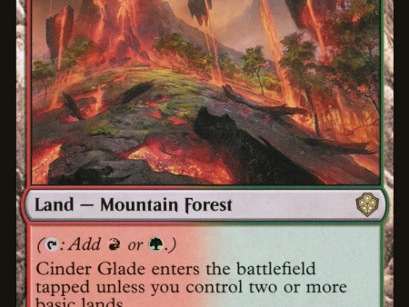 Cinder Glade [Starter Commander Decks] Discount