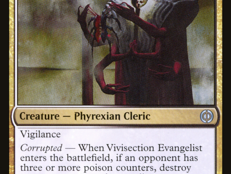 Vivisection Evangelist [Phyrexia: All Will Be One] Hot on Sale