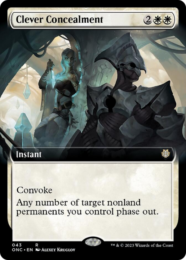 Clever Concealment (Extended Art) [Phyrexia: All Will Be One Commander] Discount