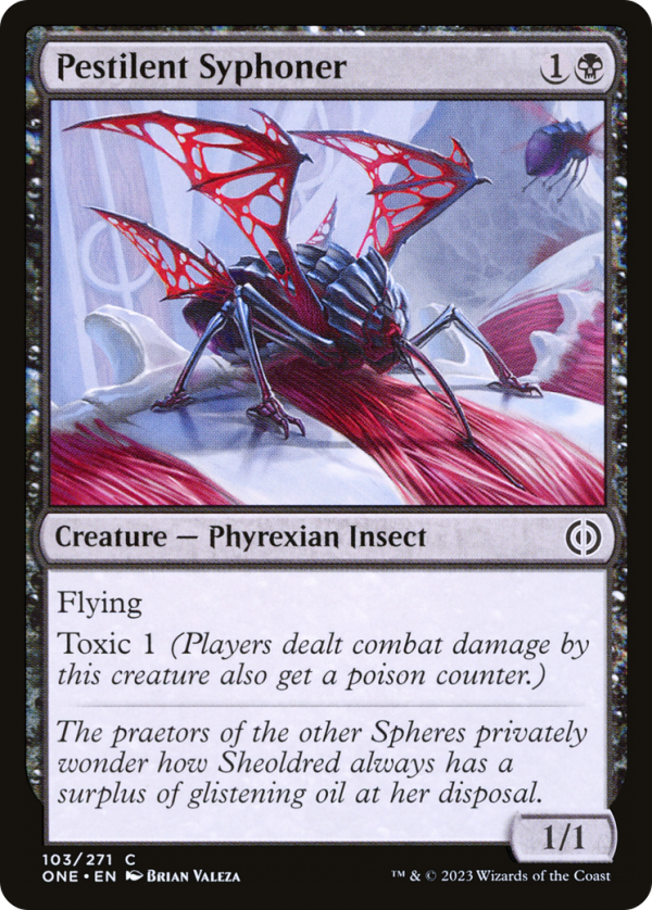 Pestilent Syphoner [Phyrexia: All Will Be One] For Sale