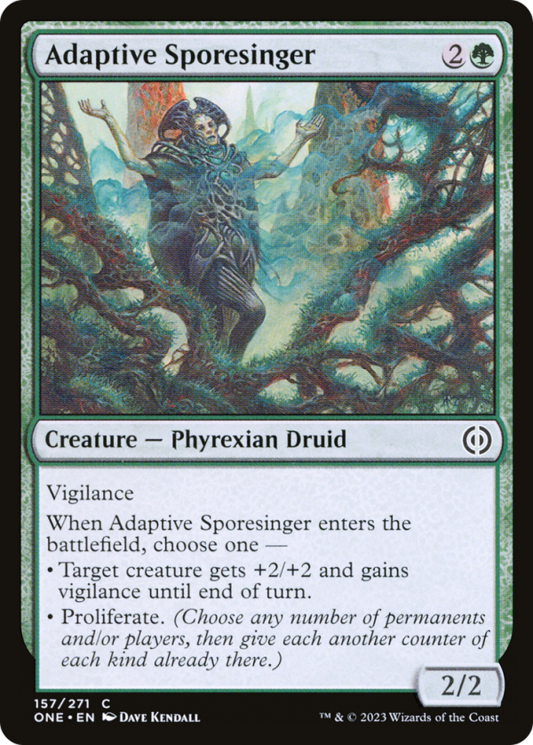 Adaptive Sporesinger [Phyrexia: All Will Be One] For Cheap