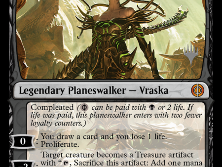 Vraska, Betrayal s Sting (Promo Pack) [Phyrexia: All Will Be One Promos] Sale