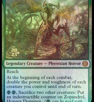 Zopandrel, Hunger Dominus [Phyrexia: All Will Be One Prerelease Promos] For Sale