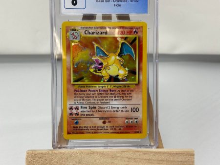 Charizard Base Set CGC 8 4165108011 Supply