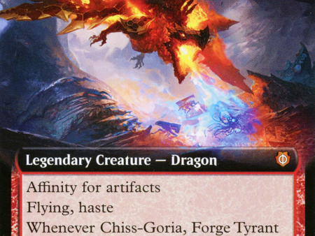 Chiss-Goria, Forge Tyrant (Extended Art) [Phyrexia: All Will Be One Commander] Sale