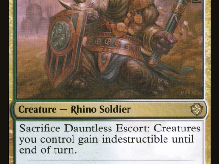 Dauntless Escort [Starter Commander Decks] Online Sale