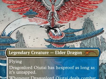 Dragonlord Ojutai (Borderless) [Secret Lair 30th Anniversary Countdown Kit] For Cheap