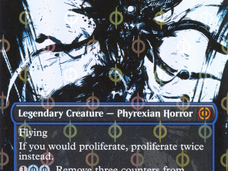 Tekuthal, Inquiry Dominus (Borderless Ichor Step-and-Compleat Foil) [Phyrexia: All Will Be One] Fashion