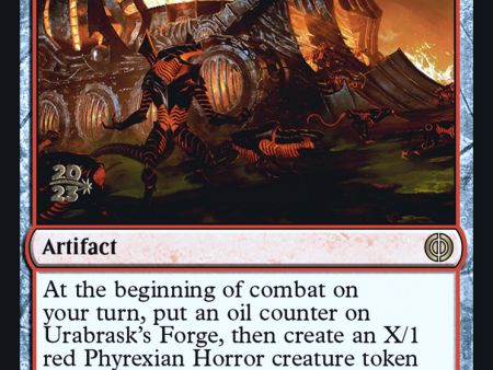 Urabrask s Forge [Phyrexia: All Will Be One Prerelease Promos] Cheap