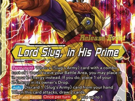 Lord Slug    Lord Slug, in His Prime (Fighter s Ambition Holiday Pack) (BT19-100) [Tournament Promotion Cards] For Sale