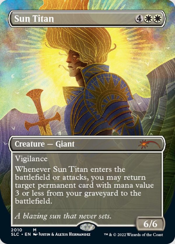 Sun Titan (Borderless) [Secret Lair 30th Anniversary Countdown Kit] Sale