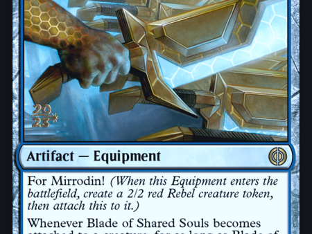 Blade of Shared Souls [Phyrexia: All Will Be One Prerelease Promos] Online now