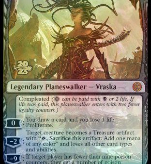 Vraska, Betrayal s Sting [Phyrexia: All Will Be One Prerelease Promos] Online now