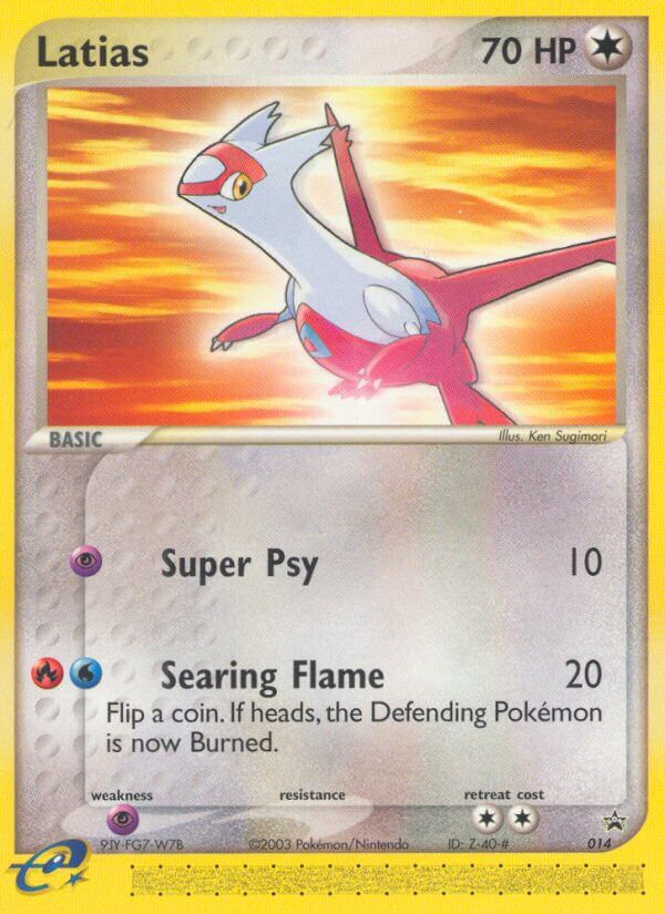 Latias (014) [Nintendo: Black Star Promos] Supply