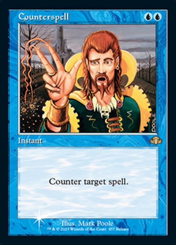 Counterspell (Retro) (Release) [Dominaria Remastered] Sale