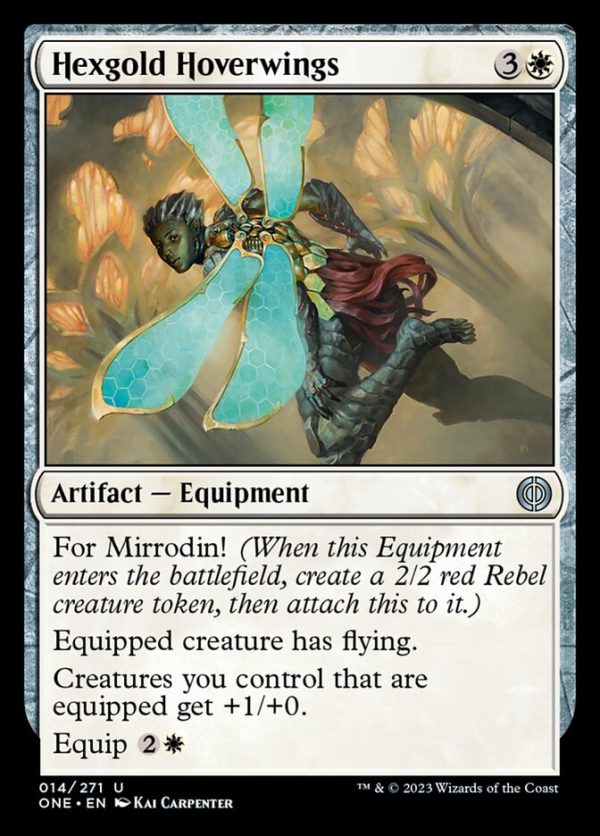 Hexgold Hoverwings [Phyrexia: All Will Be One] Online