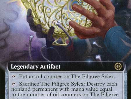 The Filigree Sylex (Extended Art) [Phyrexia: All Will Be One] Online Hot Sale