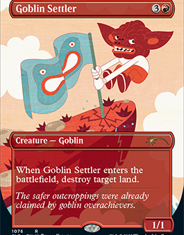 Goblin Settler (Borderless) [Secret Lair Drop Series] For Cheap