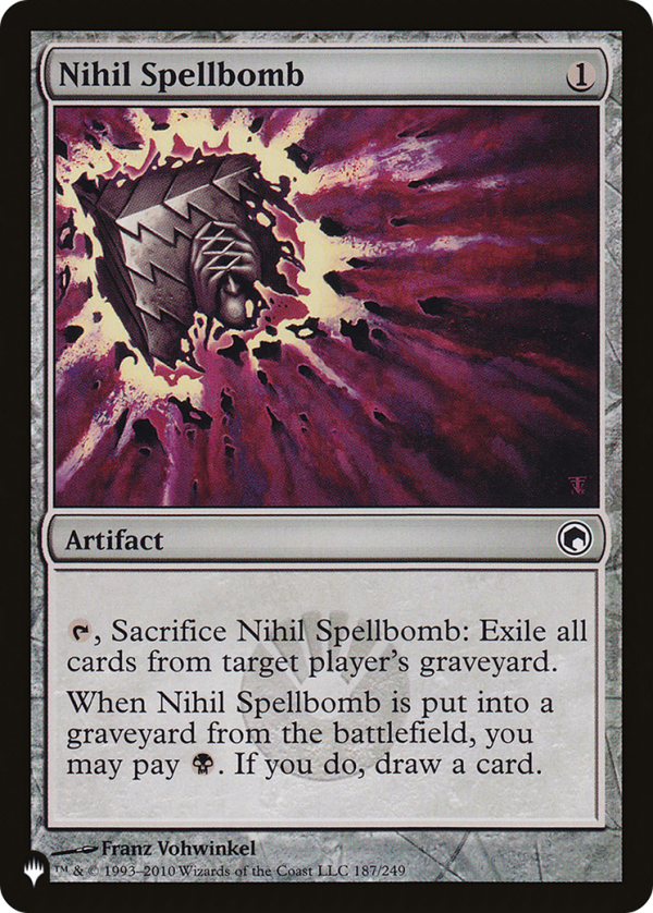 Nihil Spellbomb [The List] Online Hot Sale