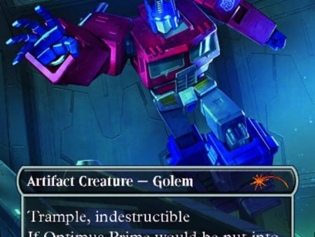 Darksteel Colossus - Optimus Prime (Borderless) [Secret Lair Drop Series] For Cheap