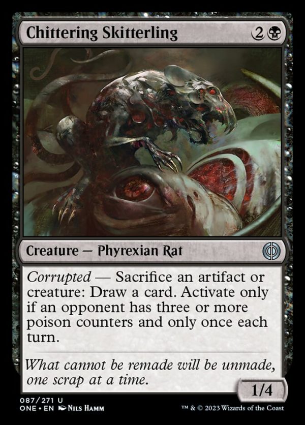 Chittering Skitterling [Phyrexia: All Will Be One] Online Hot Sale