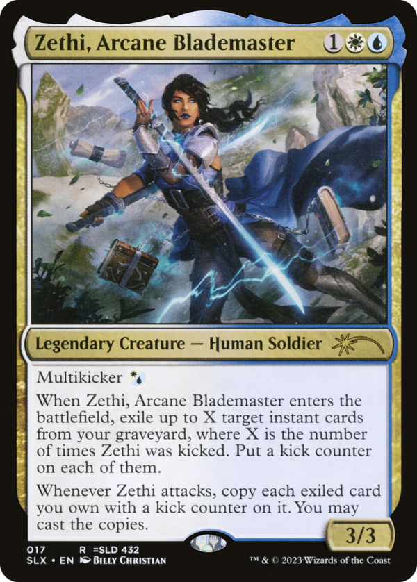 Zethi, Arcane Blademaster [Secret Lair: Universes Within] Online Hot Sale