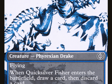 Quicksilver Fisher (Showcase Ichor) [Phyrexia: All Will Be One] Online now