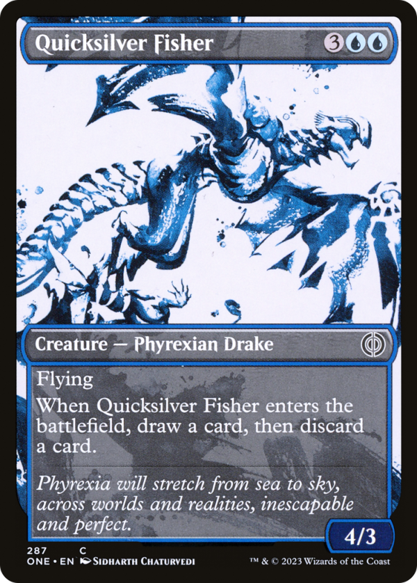 Quicksilver Fisher (Showcase Ichor) [Phyrexia: All Will Be One] Online now