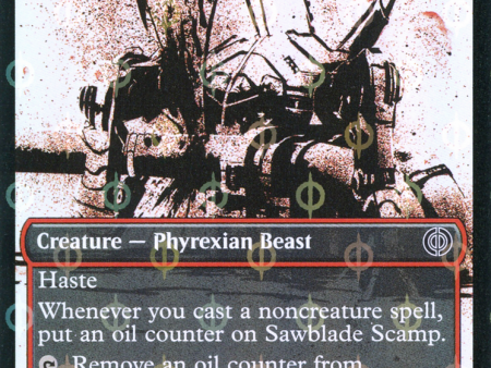 Sawblade Scamp (Showcase Ichor Step-and-Compleat Foil) [Phyrexia: All Will Be One] Sale