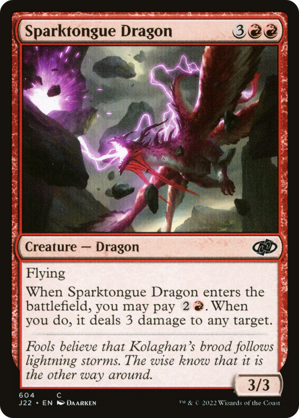 Sparktongue Dragon [Jumpstart 2022] Online now