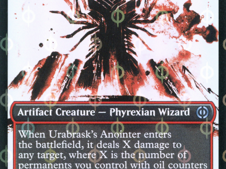 Urabrask s Anointer (Showcase Ichor Step-and-Compleat Foil) [Phyrexia: All Will Be One] Online Sale