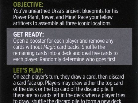 Urza s Blueprints (Magic Minigame) [The Brothers  War Minigame] Online Hot Sale