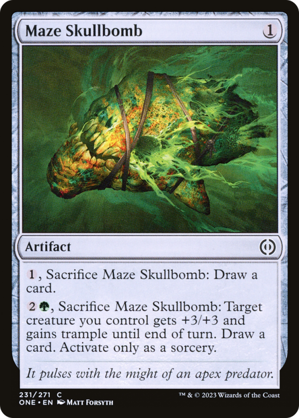 Maze Skullbomb [Phyrexia: All Will Be One] Sale