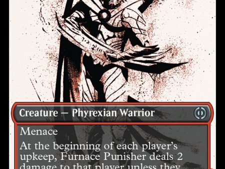 Furnace Punisher (Showcase Ichor Step-and-Compleat Foil) [Phyrexia: All Will Be One] For Sale